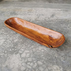 Live Edge Decorative Bowl (Teak)