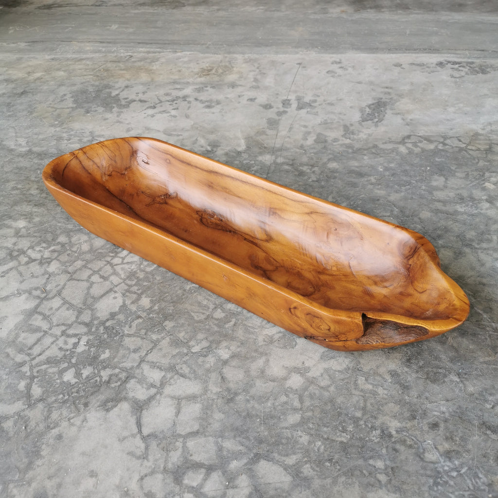 Live Edge Decorative Bowl (Teak)