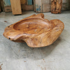 Live Edge Teak Bowl (Extra Thick)