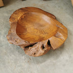 Live Edge Teak Bowl (Extra Thick)