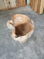 Teak Root Vase