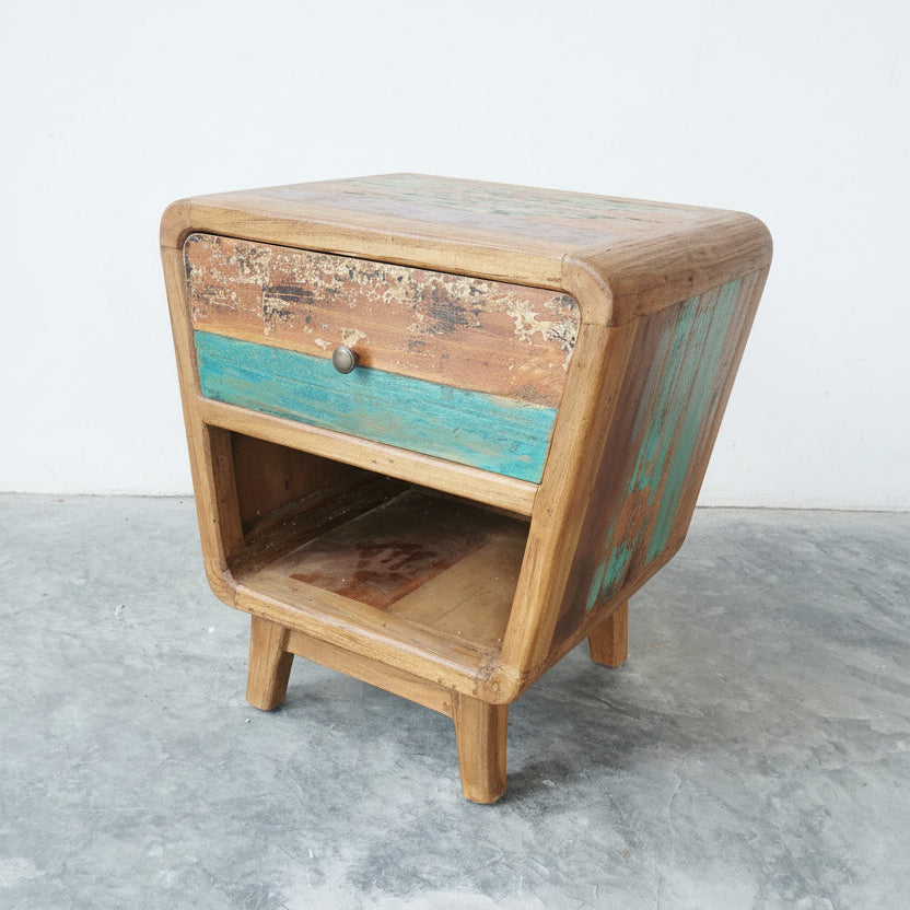 Rustic Bedside Table type 8